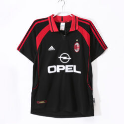 Áo Bóng Đá AC Milan Mùa 2000/01 Sân Khách Thứ Hai