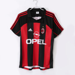 Áo Bóng Đá AC Milan Mùa 2000/02 Sân Nhà