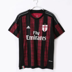 Áo Bóng Đá Retro AC Milan Mùa 2015/16 Sân Nhà