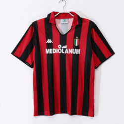 Áo Bóng Đá AC Milan Mùa 1988/89 Sân Nhà