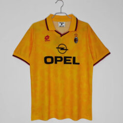 Áo Bóng Đá AC Milan Mùa 1995/96 Sân Khách Thứ Hai