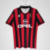 Áo Bóng Đá AC Milan Mùa 1995/96 Sân Nhà