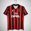 Áo Bóng Đá AC Milan Mùa 1996/97 Sân Nhà