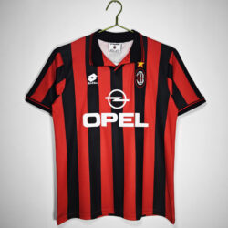 Áo Bóng Đá AC Milan Mùa 1996/97 Sân Nhà