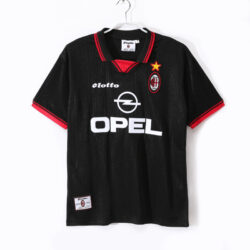 Áo Bóng Đá AC Milan Mùa 1997/98 Sân Khách Thứ Hai