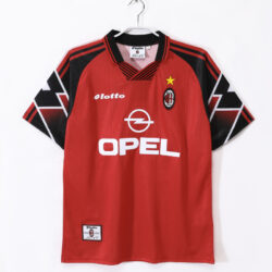 Áo Bóng Đá AC Milan Mùa 1997/98 Sân Khách Thứ Ba Phiên Bản Đặc Biệt