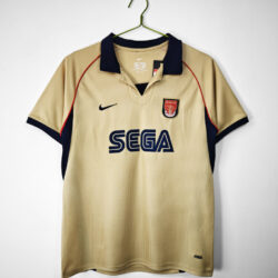 Áo Bóng Đá Retro Arsenal Mùa 2001/02 Sân Khách