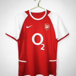 Áo Bóng Đá Retro Arsenal Mùa 2002/04 Sân Nhà
