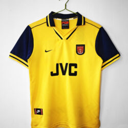 Áo Bóng Đá Retro Arsenal Mùa 1996/97 Sân Khách