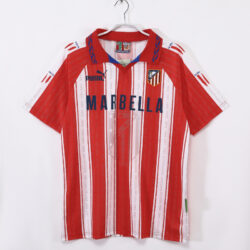 Áo Bóng Đá Atlético Madrid Mùa 1995/96 Sân Nhà