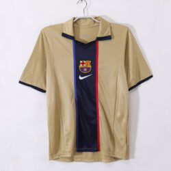 Áo Bóng Đá Barcelona Mùa 2001/02 Sân Khách