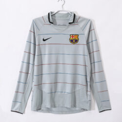 Áo Bóng Đá Barcelona Mùa 2003/04 Sân Khách Dài Tay