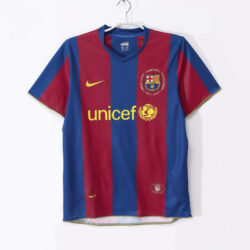 Áo Bóng Đá Barcelona Mùa 2007/08 Sân Nhà