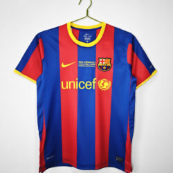 Áo Bóng Đá Barcelona Mùa 2010/11 Sân Nhà Phiên Bản Cúp C1