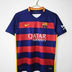 Áo Bóng Đá Retro Barcelona Mùa 2015/16 Sân Nhà