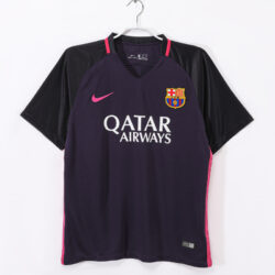 Áo Bóng Đá Barcelona Mùa 2016/17 Sân Khách Màu Tím