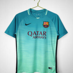 Áo Bóng Đá Barcelona Mùa 2016/17 Sân Khách Thứ Hai