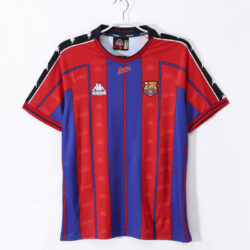 Áo Bóng Đá Barcelona Mùa 1997/98 Sân Nhà