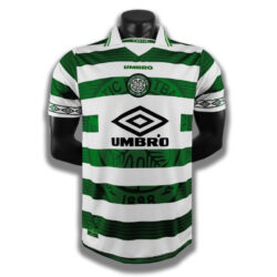 Áo Bóng Đá Celtic Mùa 1998/99 Sân Nhà