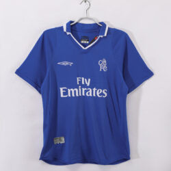 Áo Bóng Đá Chelsea Mùa 2001/03 Sân Nhà