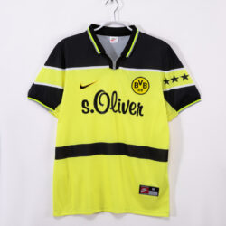 Áo Bóng Đá Dortmund Mùa 1997 Sân Nhà