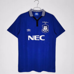Áo Bóng Đá Everton Mùa 1995 Sân Nhà