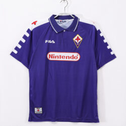 Áo Bóng Đá Retro Fiorentina Mùa 1998/99 Sân Nhà