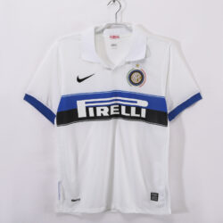 Áo Bóng Đá Inter Milan Mùa 2009/10 Sân Khách Màu Trắng
