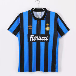 Áo Bóng Đá Retro Inter Milan Mùa 1992/94 Sân Nhà