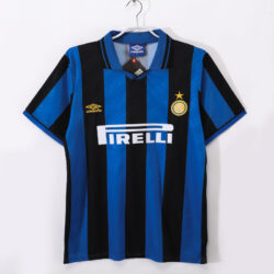 Áo Bóng Đá Inter Milan Mùa 1995/96 Sân Nhà