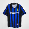 Áo Bóng Đá Inter Milan Mùa 1998/99 Sân Nhà