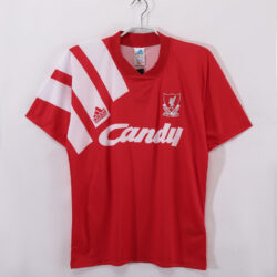 Áo Bóng Đá Retro Liverpool Mùa 1991/92 Sân Nhà