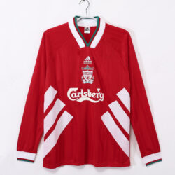 Áo Bóng Đá Retro Liverpool Mùa 1993/95 Sân Nhà Dài Tay