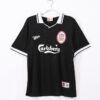 Áo Bóng Đá Liverpool Mùa 1996/97 Sân Nhà Màu Đen