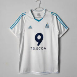 Áo Bóng Đá Marseille Mùa 2002/03 Sân Nhà