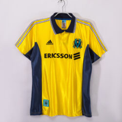Áo Bóng Đá Marseille Mùa 1998/99 Sân Khách Thứ Hai Màu Vàng