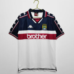 Áo Bóng Đá Manchester City Mùa 1997/98 Sân Khách