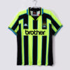 Áo Bóng Đá Retro Manchester City Mùa 1998/99 Sân Khách