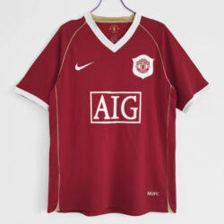 Áo Bóng Đá Manchester United Mùa 2006/07 Sân Nhà