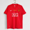 Áo Bóng Đá Manchester United Mùa 2007/08 Sân Nhà Phiên Bản Cúp C1
