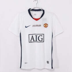 Áo Bóng Đá Manchester United Mùa 2008/09 Sân Khách Phiên Bản Cúp C1