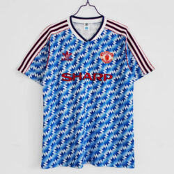 Áo Bóng Đá Manchester United Mùa 1990/92 Sân Khách