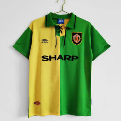 Áo Bóng Đá Manchester United Mùa 1992/94 Sân Khách Thứ Hai
