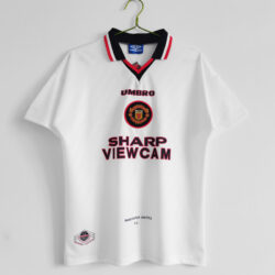 Áo Bóng Đá Retro Manchester United Mùa 1996/97 Sân Khách