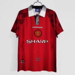 Áo Bóng Đá Manchester United Mùa 1996/97 Sân Nhà
