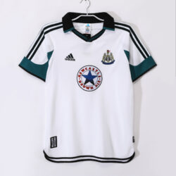 Áo Bóng Đá Retro Newcastle United Mùa 1999/00 Sân Khách