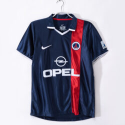 Áo Bóng Đá Retro Paris Saint-Germain Mùa 2001/02 Sân Nhà
