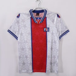 Áo Bóng Đá Paris Saint-Germain Mùa 1994/95 Sân Khách Màu Trắng