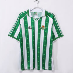 Áo Bóng Đá Real Betis Mùa 1995/97 Sân Nhà Không Quảng Cáo
