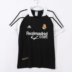 Áo Bóng Đá Retro Real Madrid Mùa 2001/02 Sân Khách